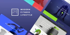 TopFit Fitness and Gym Theme 1.9破解版主题