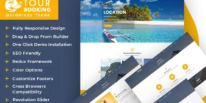 Tour Booking WordPress Theme 1.0.0破解版主题
