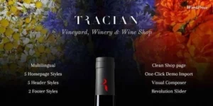 Tracian Wine WordPress Theme 1.3破解版主题