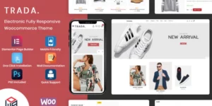 Trada – Fashion Shop Design WooCommerce Theme 1.0破解版主题