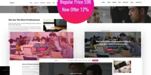 Trader Corporate Responsive WordPress Theme 1.0.0破解版主题