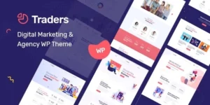 Traders Digital Marketing Agency WordPress Theme 1.0破解版主题