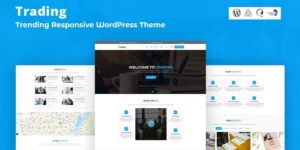 Trading Trending Business WordPress Responsive Theme. WordPress Theme 1.0.0破解版主题