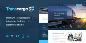 Transcargo Transportation WordPress Theme for Logistics 2.9破解版主题