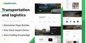 Transflash Transportation and Logistics WordPress Theme 1.0.0破解版主题