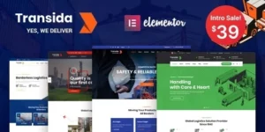 Transida Logistics WordPress Theme 1.3破解版主题