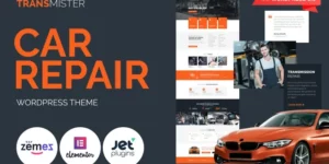 Transmitter Car Repair WordPress Theme 1.0.1破解版主题