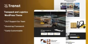 Transt Transpack and Logistics Service WordPress Theme 1.0.0破解版主题