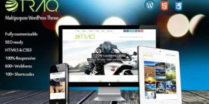 Traq – Multipurpose WordPress Theme 1.03破解版主题