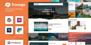 Travego Tour Travel Agency Template WordPress Theme 1.0破解版主题