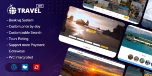 Travel WP  – Tour Travel WordPress Theme 2.0.7破解版主题