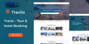 Travlio Travel Booking WordPress Theme 1.0.4破解版主题