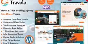 Travolo Travel Tour Booking WordPress Theme 1.0.0破解版主题
