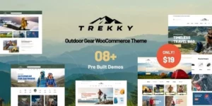 Trekky Outdoor Gear WooCommerce Theme 1.1.1破解版主题