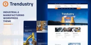 Trendustry Industrial Manufacturing WordPress Theme 1.0.9破解版主题