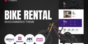 Trialem Bike Rental Multipurpose Modern WordPress Elementor Theme WordPress Theme 1.0.1破解版主题