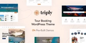 Triply Tour Booking WordPress Theme 2.3.9破解版主题