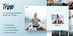 Tripp Travel Blog Magazine WordPress Theme 1.2.1破解版主题