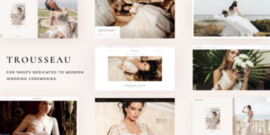 Trousseau Bridal Shop WordPress Theme 1.2破解版主题