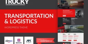 Trucky Transportation Logistics Responsive WordPress Theme 1.0.1破解版主题