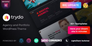 Trydo Agency Portfolio Theme 1.1.2破解版主题