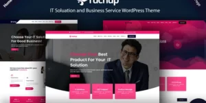 Tuchup It Solution Service and Business WordPress Theme 2.0.0破解版主题