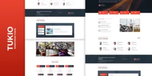 Tukio | Event Landing Page WordPress Theme 1.0.1破解版主题