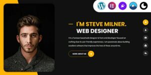 Tunis Personal Portfolio WordPress Resume Theme 1.1破解版主题