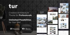 Tur Architecture WordPress Theme 1.1.2破解版主题