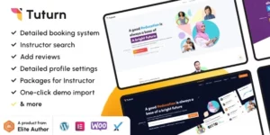 Tuturn Online Tutors MarketPlace WordPress Theme 2.9破解版主题