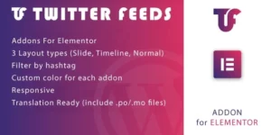 Twitter Feeds for Elementor WordPress Plugin 1.0破解版插件