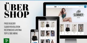 UberShop Responsive Flat WooCommerce Theme 1.1.17破解版主题