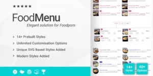 Ultimate Food Menu Addon For WPBakery Page Builder 1.1.0破解版插件