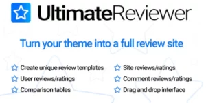 Ultimate Reviewer Elementor WPBakery Page Builder Addon 2.8.1破解版插件