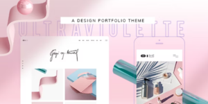 UltraViolette Design Portfolio Theme 1.2破解版主题