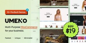 Umeno Multipurpose WooCommerce Theme 1.0.9破解版主题