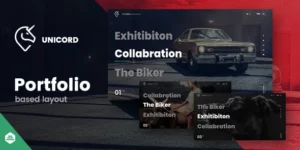 Unicord | Creative Portfolio for Freelancers Agencies Theme 1.3.0破解版主题