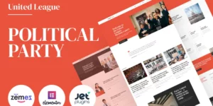 United League Solid And Reliable Political Campaign Template WordPress Theme 1.0.0破解版主题