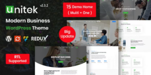 Unitek Business WordPress Theme 1.6破解版主题