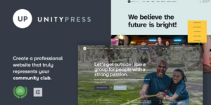 UnityPress Community Club WordPress Theme 1.1破解版主题
