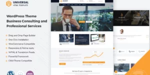 Universal Business Consulting WordPress Theme 2.6破解版主题