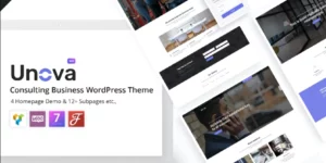 Unova Consulting Business WordPress Theme 1.7.6破解版主题
