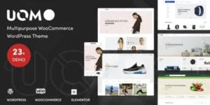 Uomo Multipurpose WooCommerce WordPress Theme 2.0.16破解版主题