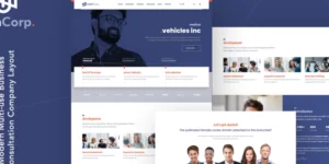 Uon Corp | Company and Business Consultation WordPress Theme 1.1.0破解版主题
