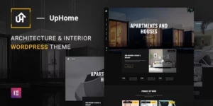 UpHome Modern Architecture WordPress Theme 2.3破解版主题