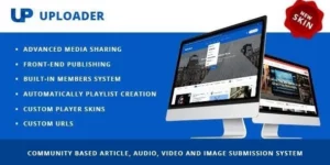 Uploader Advanced Media Sharing Theme 2.3.3破解版主题