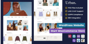 Urban Luxurious and Trending Fashion WooCommerce Responsive Theme 1.0.0破解版主题