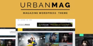 Urban Mag News Magazine WordPress Theme 1.3.2破解版主题