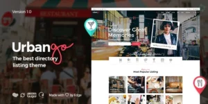 UrbanGo Directory and Listing Theme 1.5破解版主题