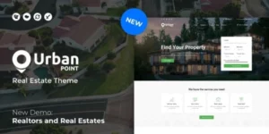 UrbanPoint  – House Selling Rental WordPress Theme 1.7.0破解版主题